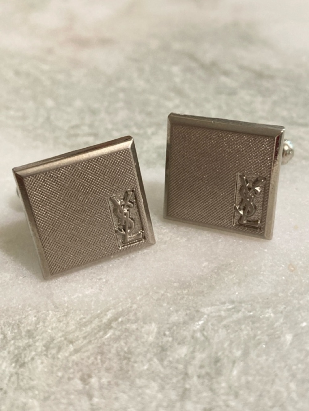 YSL Cuff Links Vintage